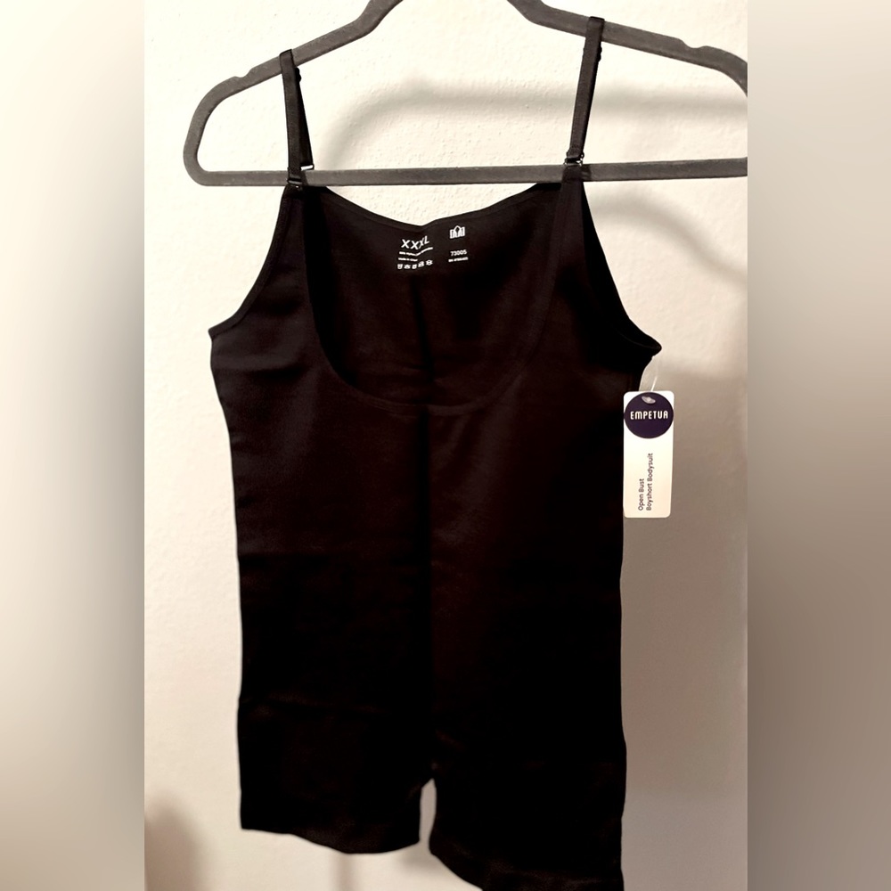Empetua Open Bust Boyshort Bodysuit